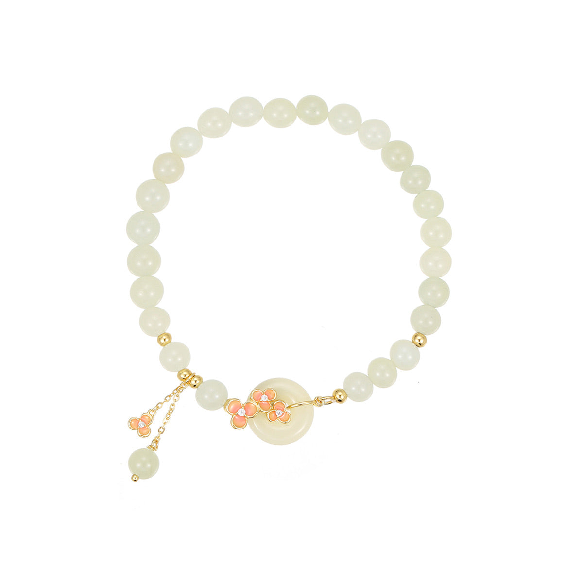 S925 Blossom Jade Bracelet