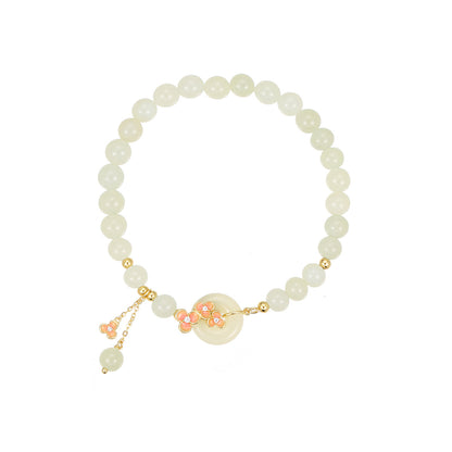 S925 Blossom Jade Bracelet