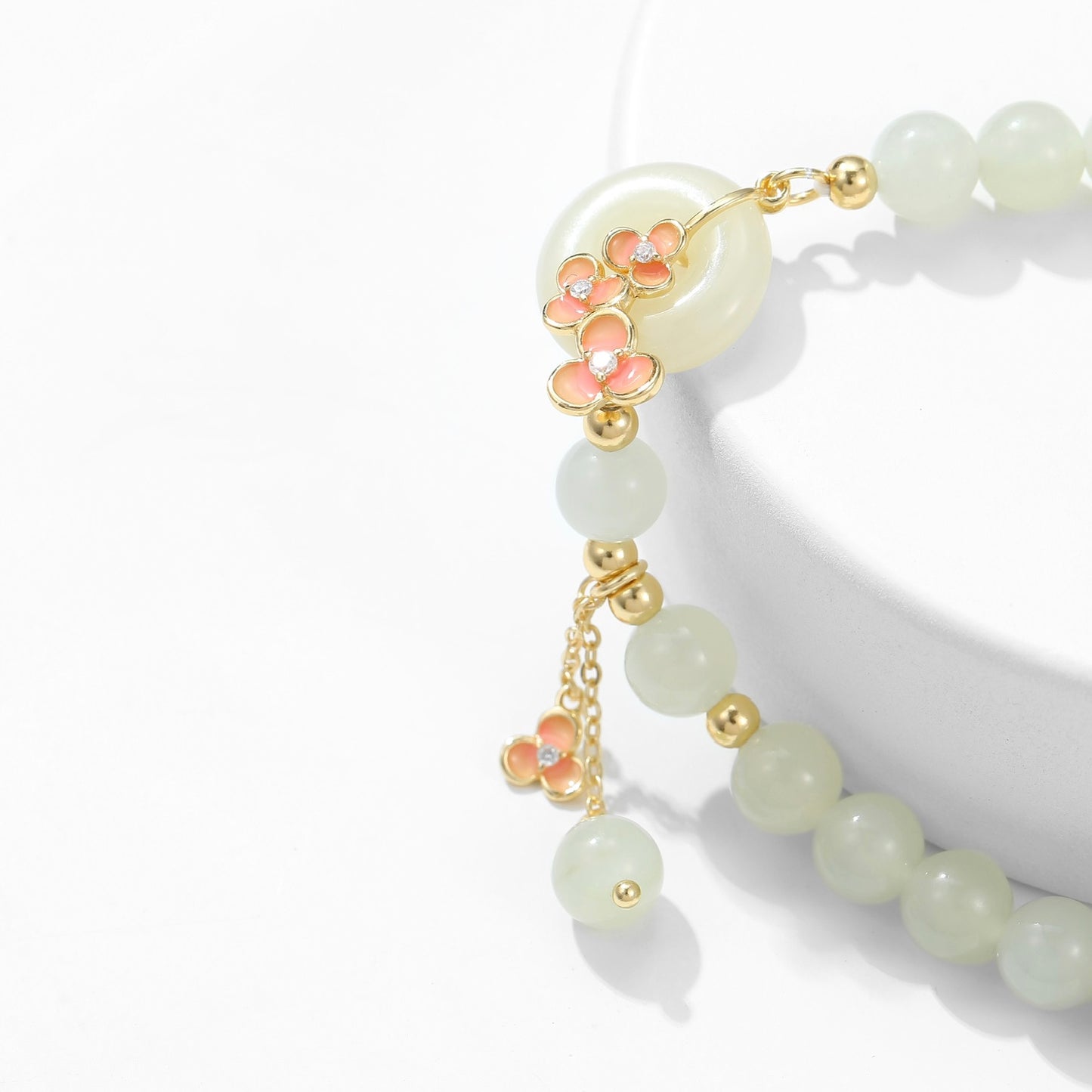 S925 Blossom Jade Bracelet